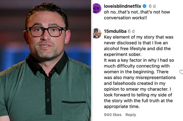 These “Love Is Blind” Contestants Just Exposed The Show For Creating A Completely False Narrative By Making It Look Like Matthew Awkwardly Walked Out On Sarah Mid-Conversation