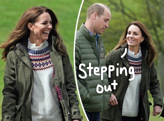Princess Catherine Seen Looking ‘Happy’ & ‘Healthy’ On Visit To Farm Shop With Prince William – But NO Photos Taken?!?