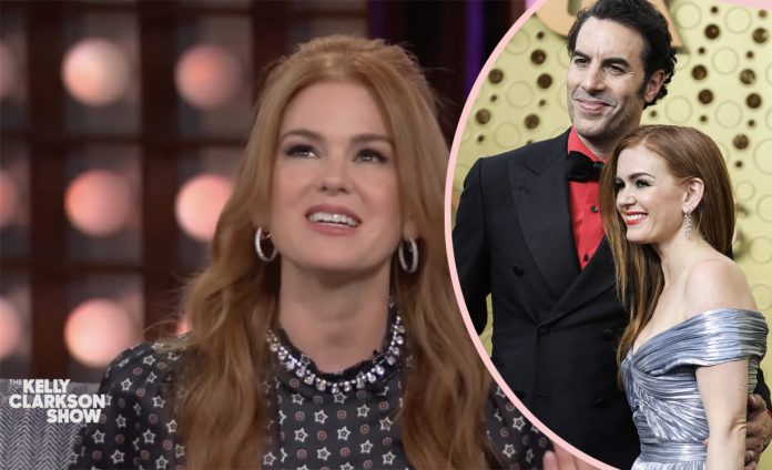 Isla Fisher Talks Sacha Baron Cohen Valentines Day Kelly Clarkson After Divorce