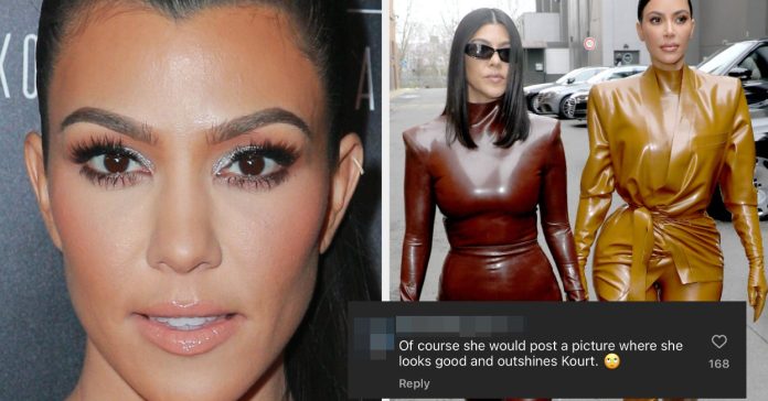Kourtney Kardashian Defends Kim Kardashian Birthday Pic