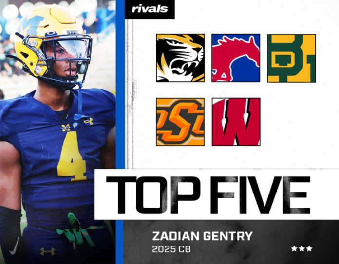 Ranking The Contenders: Zadian Gentry's Top 5