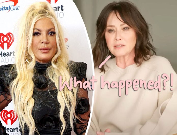 Shannen Doherty Confronts Beverly Hills, 90210 Co-Star Tori Spelling About Why Their Friendship Ended!
