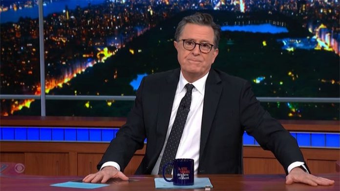 Stephen Colbert Fights Back Tears As He Mourns Loss of 'Late Show' Staffer